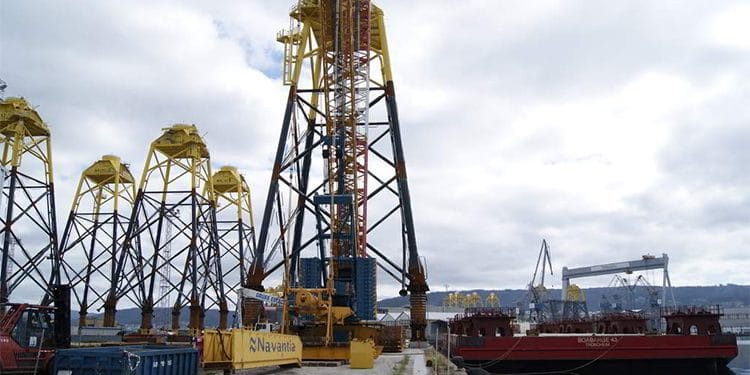 Navantia y Windar monopile XXL.