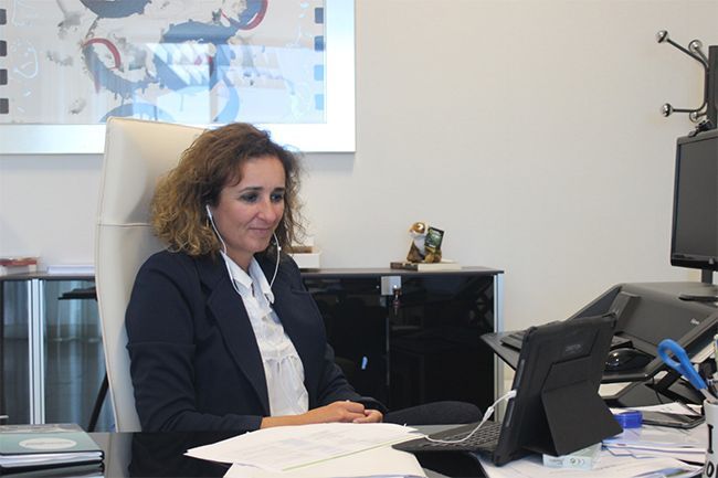 Olga García, consejera para la Transición Ecológica y Sostenibilidad de la Junta.