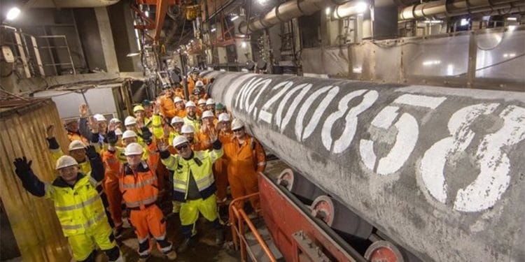 Gaseoducto Nord Stream 2 de Rusia a Alemania. Foto: Europa Press.