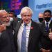 Boris Jonhson, primer ministro británico, y Narenda Modi, primer ministro de la INdia, durante la COP26. Foto: Jeff J Mitchell/PA Wire/dpa.