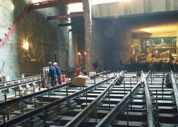 Construcción de la Línea 11 de Metro de Madrid
