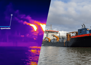 El metano que se escapa de los barcos propulsados por gas natural, otro problema para la crisis climática