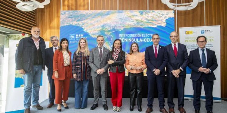 Proyecto de interconexión eléctrica con Ceuta. Presentación en Cádiz.