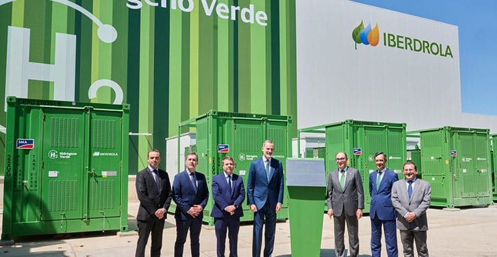 Iberdrola inaugura la planta de hidrógeno de Puertollano, la mayor para uso industrial de Europa