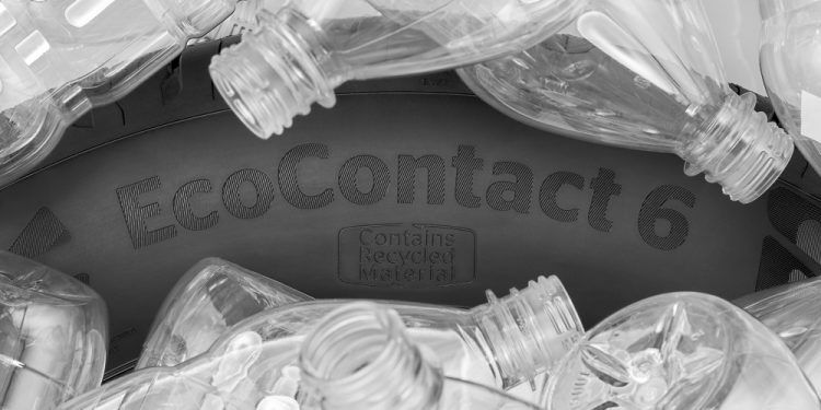 Continental pone a la venta en Europa sus neumáticos fabricados con botellas de plástico