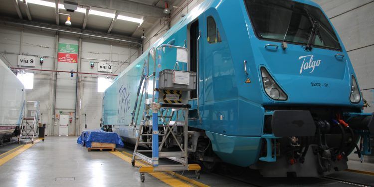 TPH2, el primer tren dual de hidrógeno de España inicia sus pruebas dinámicas
