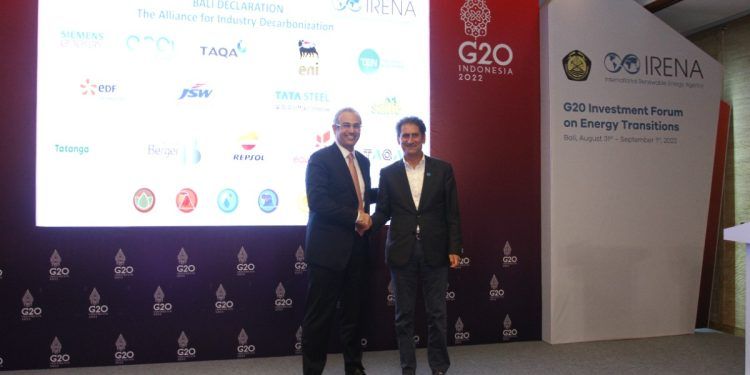 IRENA, Siemens Energy y otras 13 empresas crean al Alianza Global para la Descarbonización de la Industria