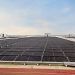 Instalación solar en el centro logístico de Amazon en Dos Hermanas (Sevilla).