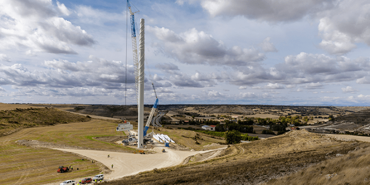 Iberdrola instalará los aerogeneradores más potentes en eólica terrestre del mundo en Castilla y León