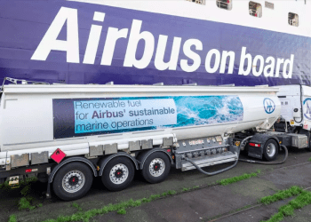 Airbus prueba combustible marino renovable fabricado con aceite de cocina residual