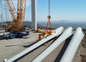 Reciclaje palas aerogeneradores