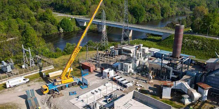 Planta de Smurfit Kappa en Francia donde se han desarrollado las pruebas de HYFLEXPOWER.