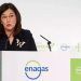 Cani Fernández, presidenta de la CNMC, durante la clausura del 'Día del Hidrógeno de Enagás'.