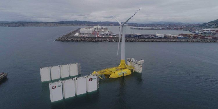 eólica flotante