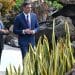 El presidente del Gobierno, Pedro Sánchez, y e l primer ministro de la República Portuguesa, António Costa, en Jameos del Agua, en Lanzarote con motivo de la Cumbre España-Portugal. | Pool Moncloa/Fernando Calvo