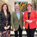 De izq a dcha: Mayka Vila Comesaña, delegada de Imesapi Galicia; David Regades, delegado de Estado en el Consorcio de la Zona Franca de Vigo; y África Castro, directora de Estrategia, Desarrollo de Negocio y Comunicación de H2B2.