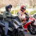 Marc Márquez y el alcalde de Madrid prueban los combustibles renovables de Repsol en la capital