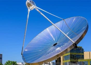 El sistema solar que genera hidrógeno, calor y oxígeno. Foto: EPFL.