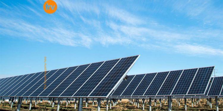 Planta fotovoltaica de Fotowatio (FRV) en Solana de los Barros (Extremadura).