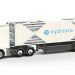 Tráiler para almacenamiento y distribución de hidrógeno de Hydrexia.