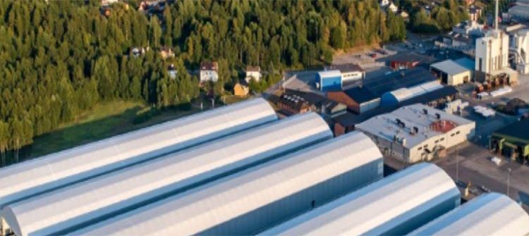 Planta de fabricación de vidrio de Ardagh Glass Limmared AB en Gotemburgo (Suecia).
