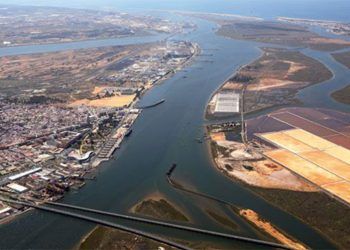 Puerto de Huelva. Imagen: Junta de Andalucía.