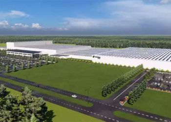 Proyecto de gigafactoría de Envision.