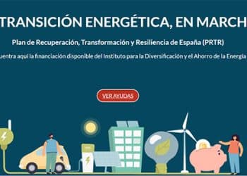 Web específica para ayudas del IDAE.