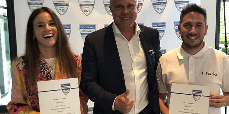 Premio Top Brand PV Award 2023, de EUPD Research, para SotySolar.