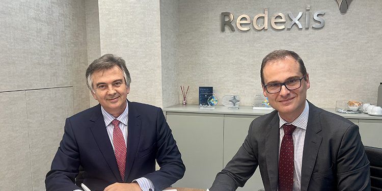 Pedro Marín, director general Inerco y Fidel López Soria, CEO Redexis.