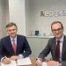 Pedro Marín, director general Inerco y Fidel López Soria, CEO Redexis.