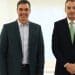 Pedro Sánchez y Bernard Looney, consejero delegado de bp. FOTO: Moncloa.
