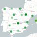 Mapa interactivo del censo de proyectos de la Asociación Española del Hidrógeno (AeH2).
