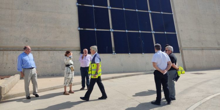 parque fotovoltaico vertical