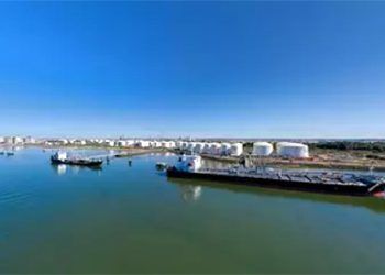 Imagen: Puerto de Huelva.
