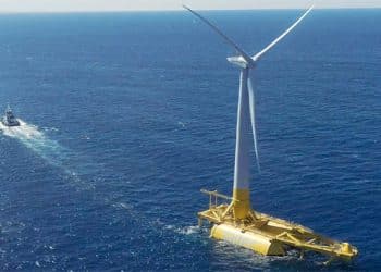 Aerogenerador flotante del proyecto DemoSATH.