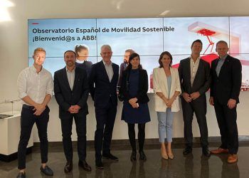 Los participantes en el Observatorio Español de Movilidad Sostenible.