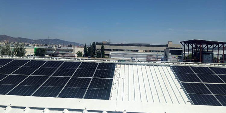 Instalación de Alterna Energía, de autoconsumo compartido, en Mercabarna