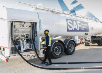 combustible sostenible de aviación