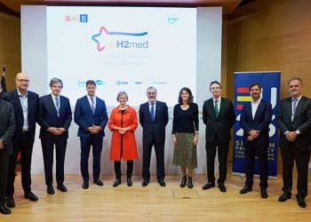 Acto en la Embajada de España. Proyecto H2Med.