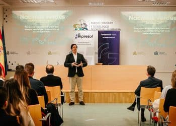 Remigio Abad, CEO de Greenvolt Next durante la inauguración de la sede técnica en Albacete.
