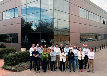 Equipo de la nueva empresa.