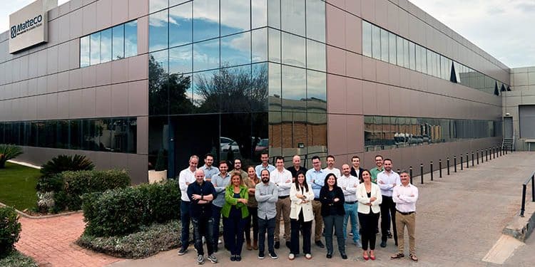 Equipo de la nueva empresa.