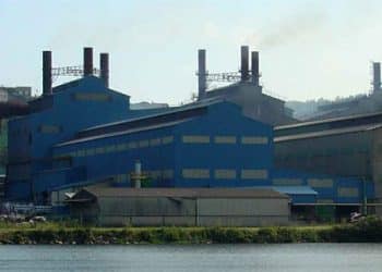 Planta de Ferroglobe en Sabón (A Coruña).