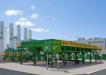 Planta de hidrógeno verde de Iberdrola en Puertollano.