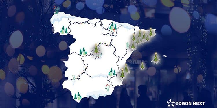 13 municipios eligen a Edison Next para su alumbrado navideño.