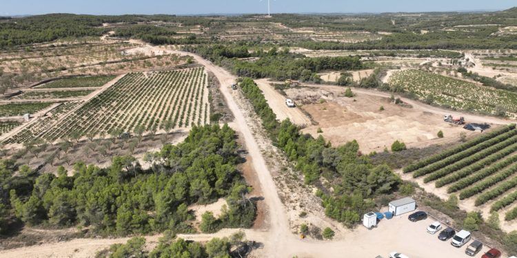 Naturgy inicia la construcción de Tres Termes, su tercer parque eólico en Cataluña en 2023
