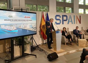 Cepsa y C2X anuncian en la COP28 la plana de metanol verde.