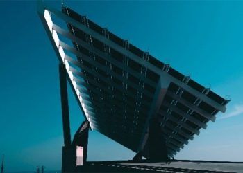 Energía fotovoltaica para producir hidrógeno verde. Foto: Ansasol.