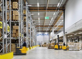 Almacén de Rhenus Warehousing Solutions.